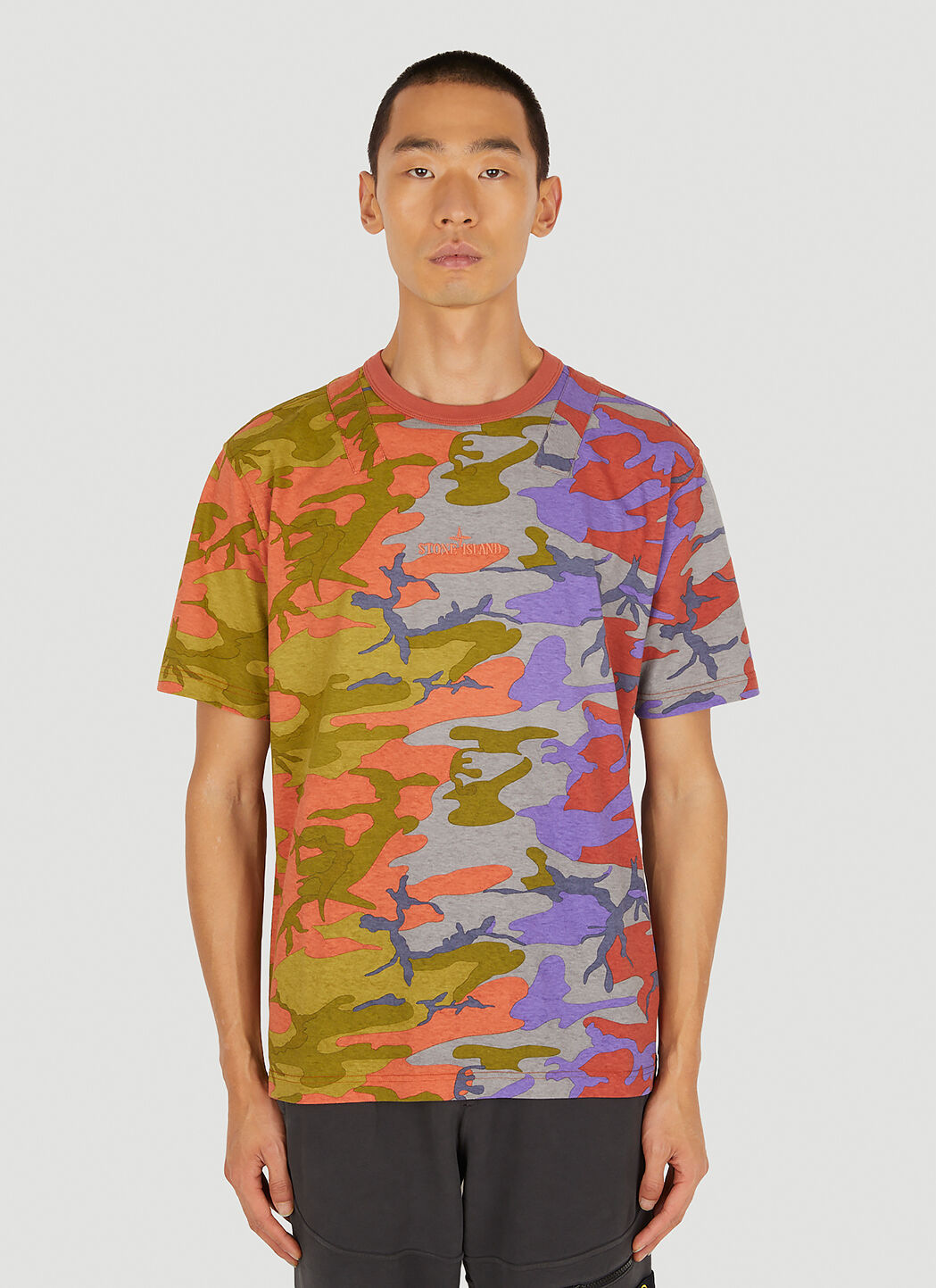 Stone island discount camo shorts
