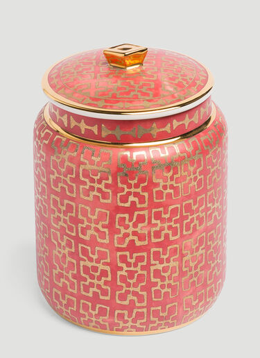 L'Objet Fortuny Small Canister Red wps0639524