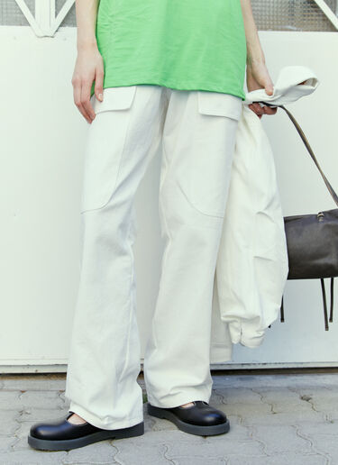 Sky High Farm Workwear Alastair Mckimm Workwear Pants White skh0354008
