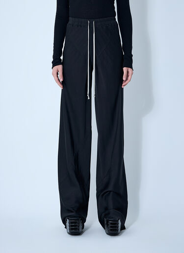 斜裁抽绳长裤  Rick Owens 斜裁抽绳长裤  黑色 ric0261010