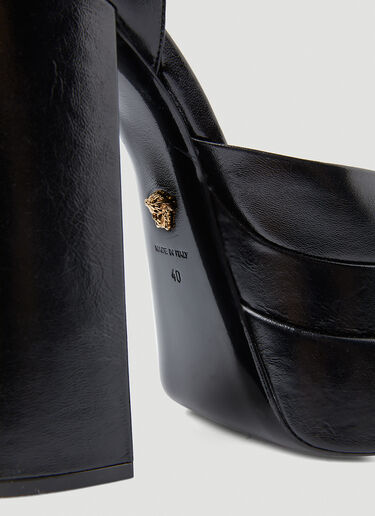 Versace Medusa Aevitas 厚底高跟鞋 黑色 vrs0249053