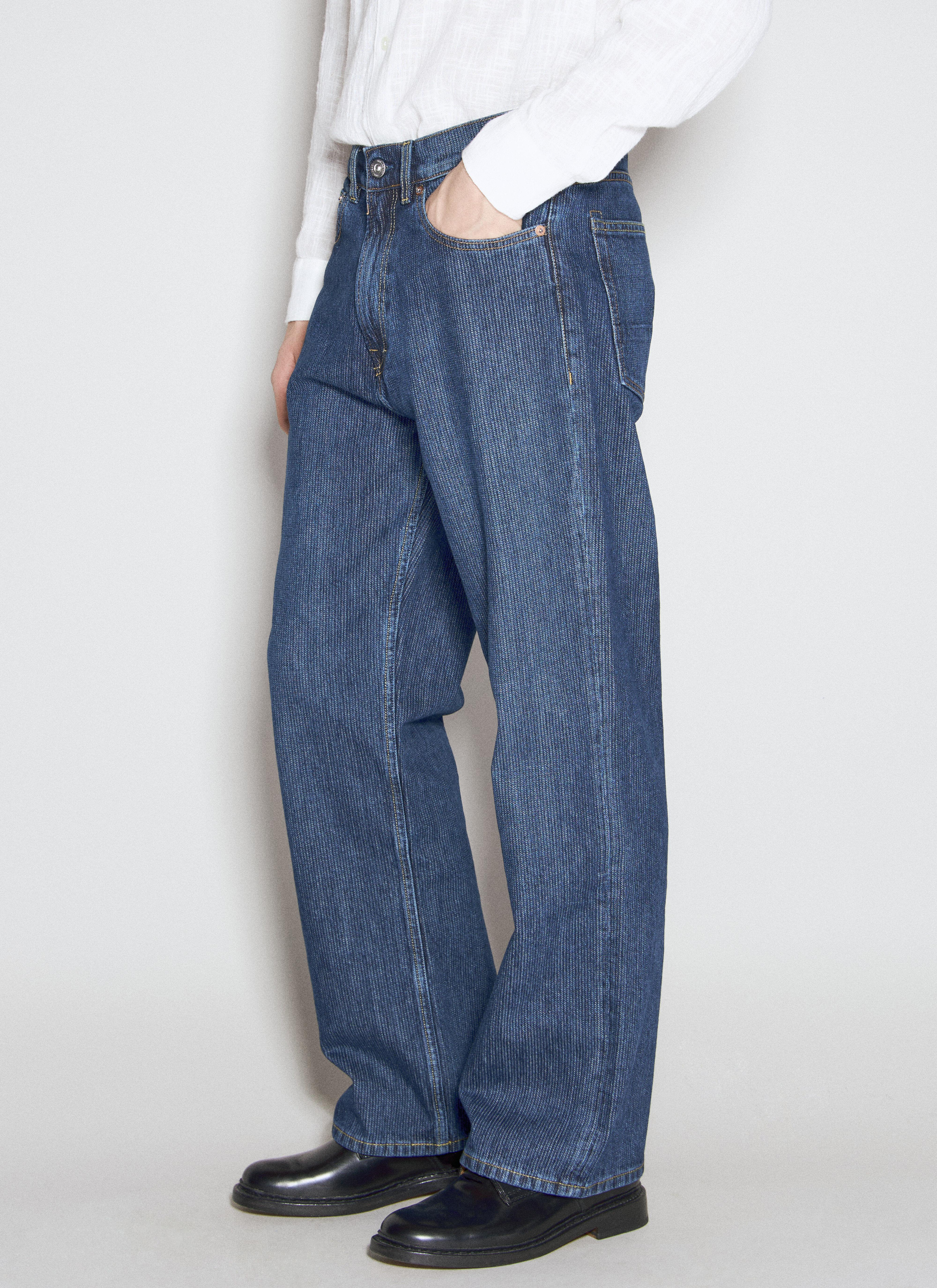Our Legacy Men's' Third Cut Jeans in Blue | LN-CC®