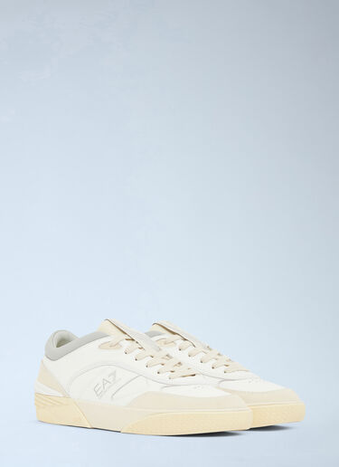 LN-CC® - EA7 Emporio Armani: OTG Pride Luxe Sneakers - White EA7 Emporio Armani OTG Pride Luxe Sneakers White eea0166001