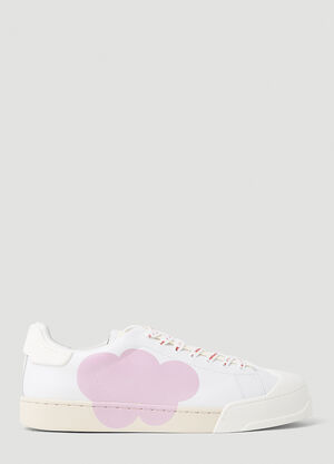 Saint Laurent Dada Bumper Mismatched Sneakers White sla0156025