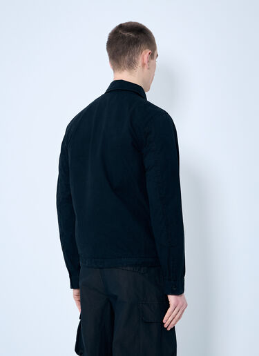 Stone Island Cotton Overshirt Black sto0160011