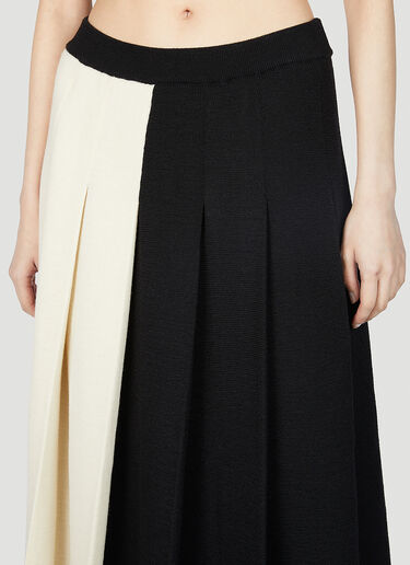 Two Tone Skirt Gucci Two Tone Skirt Black guc0251206