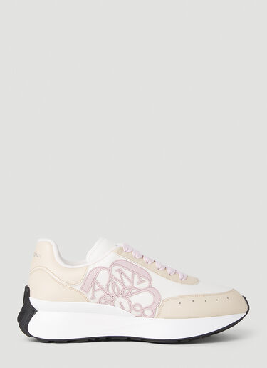 Alexander McQueen Sprint Runner Sneakers Cream amq0251025