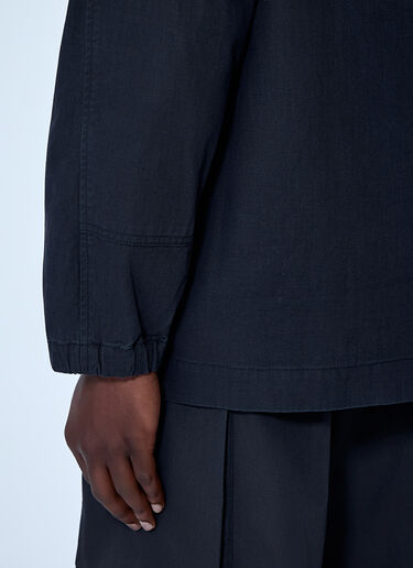 Margaret Howell Hooded Utility Jacket Navy mhl0164002