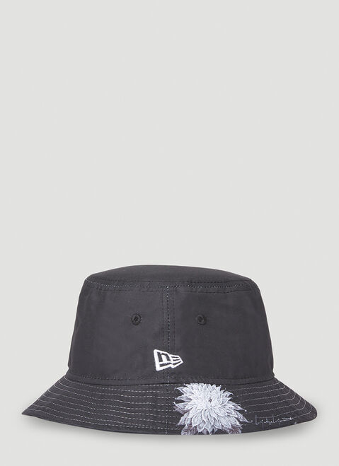 Yohji Yamamoto x New Era Dahlia Bucket Hat Black yoy0154012