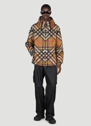 Burberry 格纹防雨夹克 米色 bur0151023