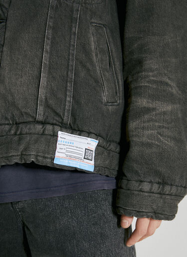 Maison Mihara Yasuhiro Padded Denim Jacket Black mmy0154010