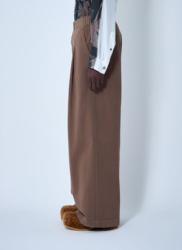 Dries Van Noten コットンパンツ  ブラウン dvn0160026