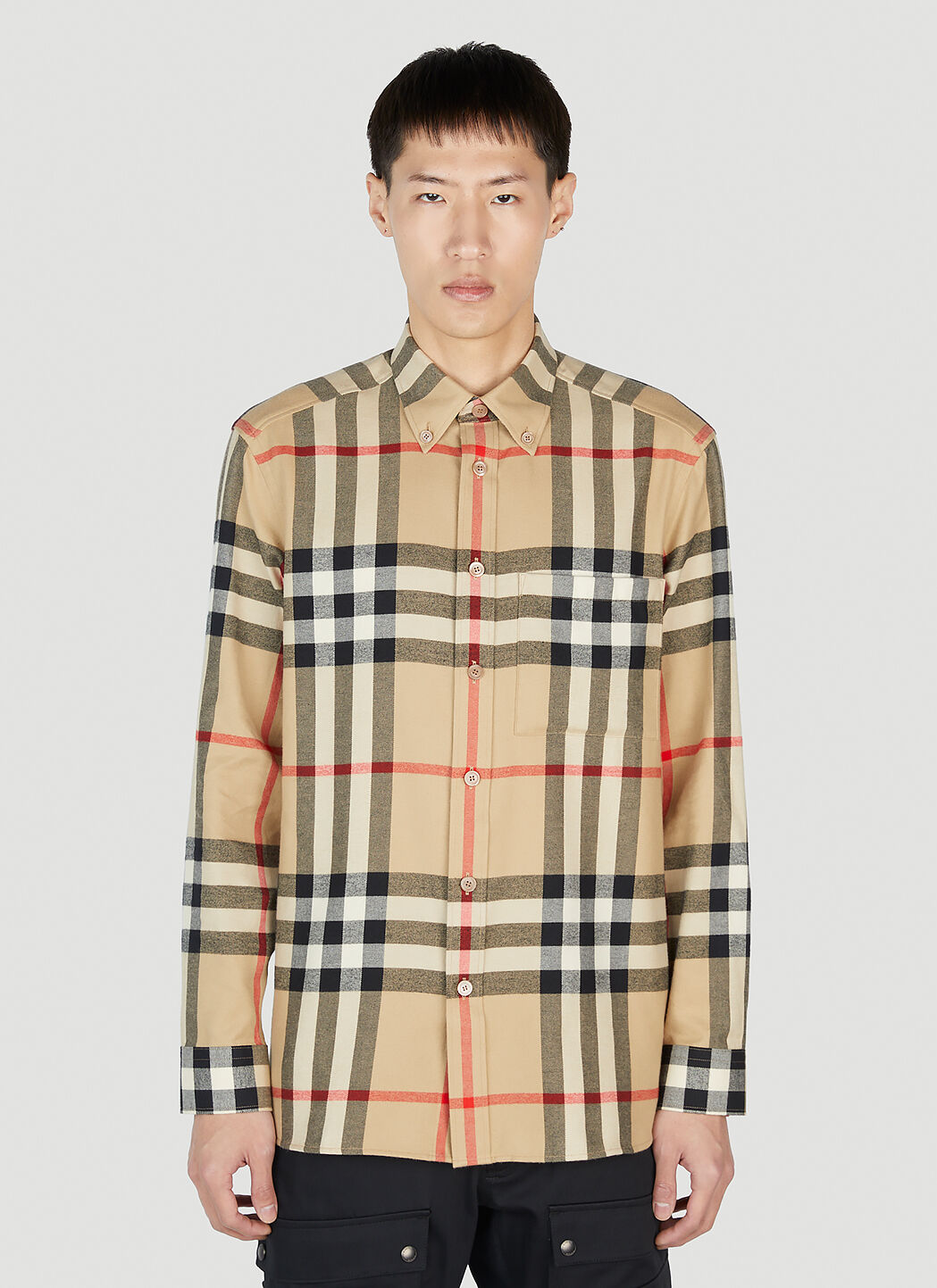 Burberry top classic shirt