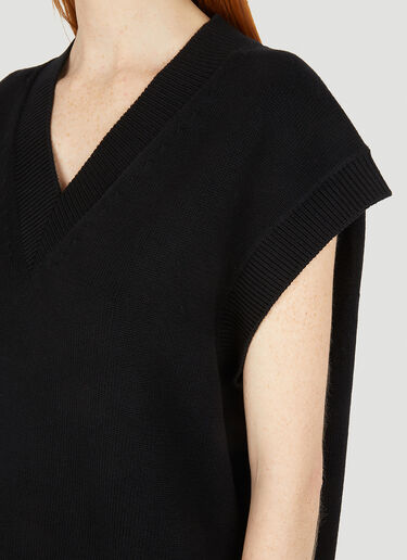 Studio Nicholson Feliz Knit Vest Black stn0251002