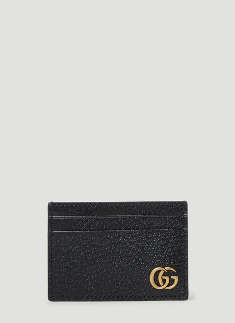 Dries Van Noten GGマーモント マネークリップ カードホルダー ブラック dvn0154043