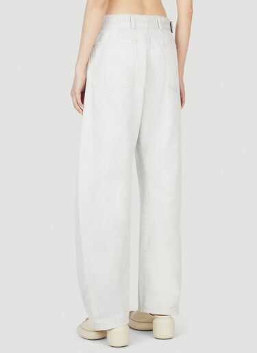 Lemaire Belted Jeans White lem0352003