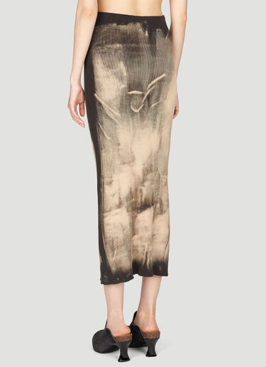 Diesel M-Delma Midi Skirt Beige dsl0255009