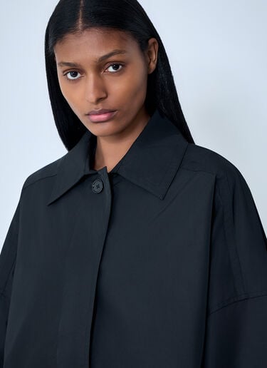 TOTEME Car Coat Black tot0263034