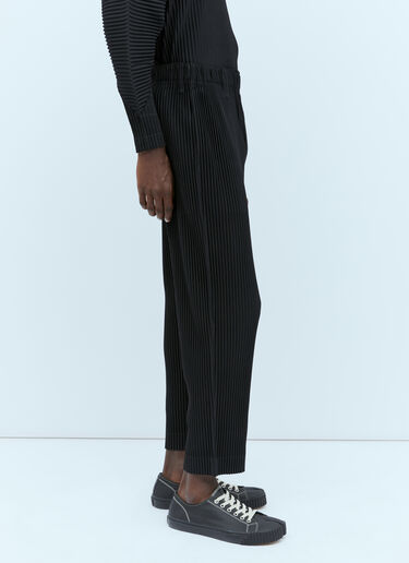 Pleated Knit Pants Homme Plissé Issey Miyake Pleated Knit Pants Black hmp0154009