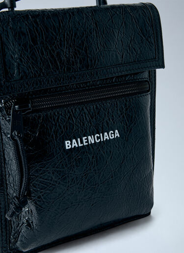Balenciaga Explorer Pouch with Strap Grey bal0266035