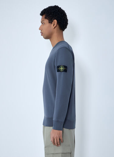 Stone Island Logo Patch Sweatshirt Grey sto0164082