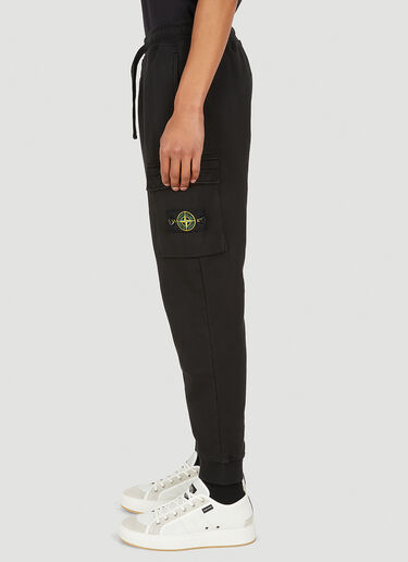 Stone Island 카고 트랙 팬츠 블랙 sto0148077