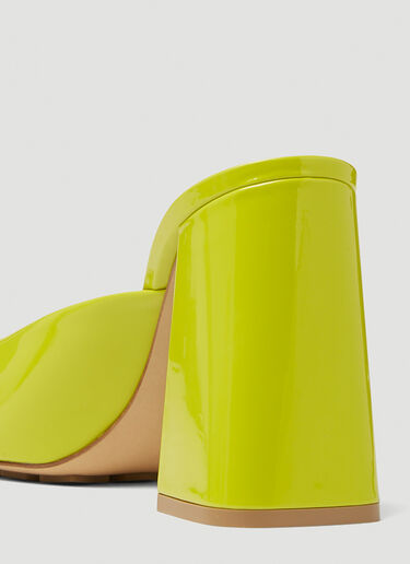 Tower High Heel Mules Bottega Veneta Tower High Heel Mules Green bov0247034