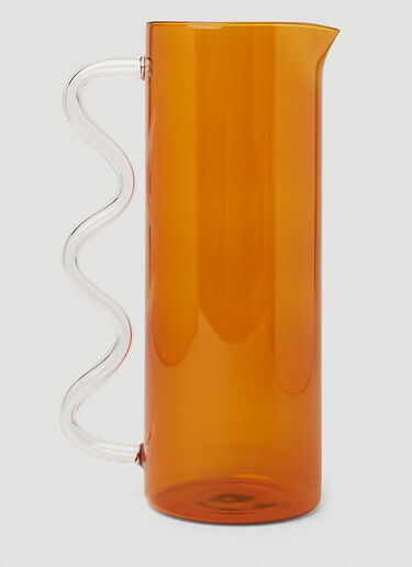 Sophie Lou Jacobsen Wave Pitcher Orange spl0351008