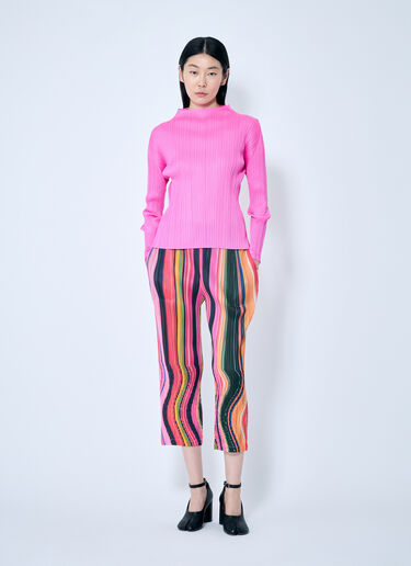 Pleats Please Issey Miyake 高领上衣 粉色 plp0259001