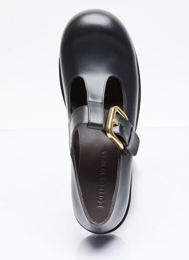 Bottega Veneta 헬륨 메리 제인 슈즈 블랙 bov0256026