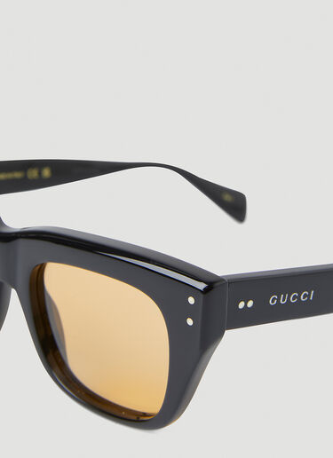 Gucci Square Frame Sunglasses Orange guc0151117