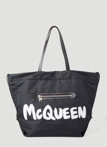 Alexander Mcqueen V&A Black Tote Bag - Limited Edition