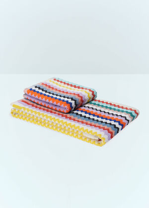 Missoni Set Of Two Riverbero Towels Multicolour wps0691590