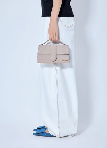 LN-CC® - Jacquemus: Le Grand Bambino Handbag - Beige Jacquemus Le Grand Bambino Handbag Beige jac0266073