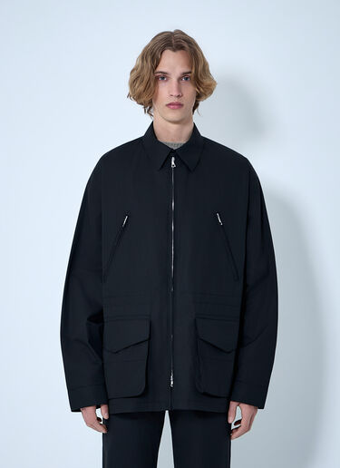 RIER Zip-Up Jacket Black rrr0164001