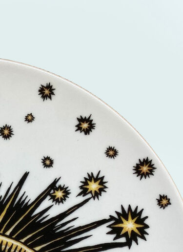 Les-Ottomans Eye Dinner Plate White wps0691539