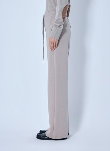 LN-CC® - Max Mara: Drawstring Wide-Leg Trousers - Beige Max Mara Drawstring Wide-Leg Trousers Beige max0266108