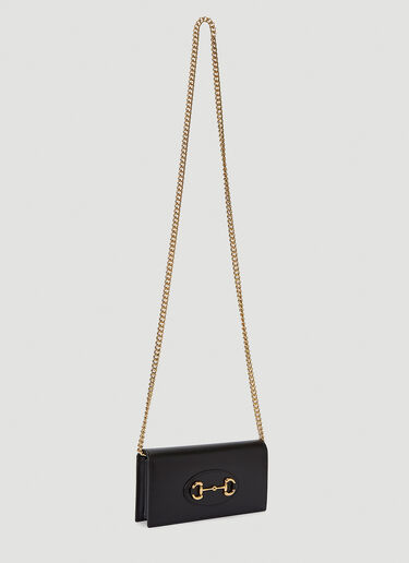 Gucci 1955 Horsebit Wallet Bag Black guc0240046