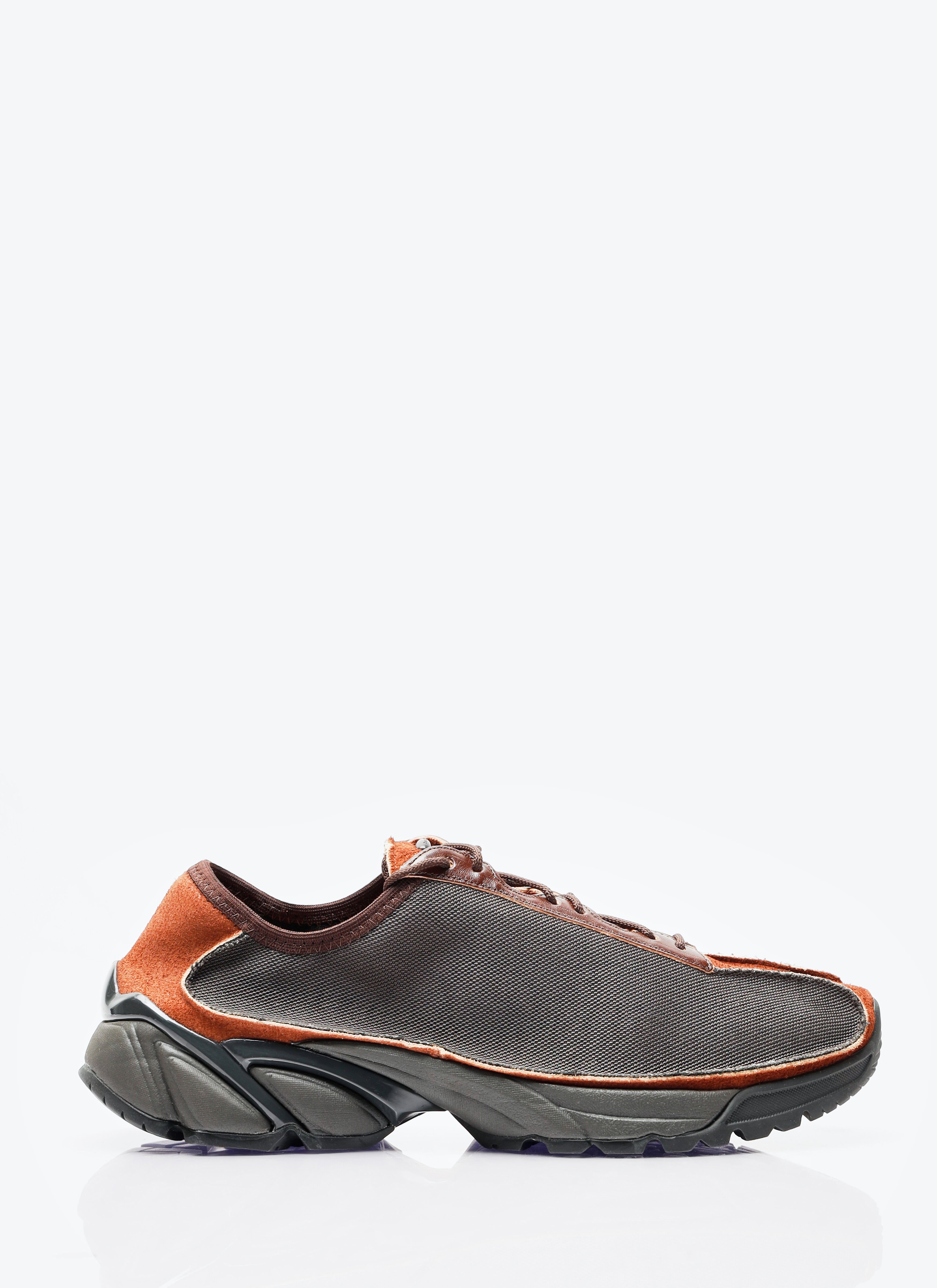 Saint Laurent Klove Leather Sneakers Brown sla0156018