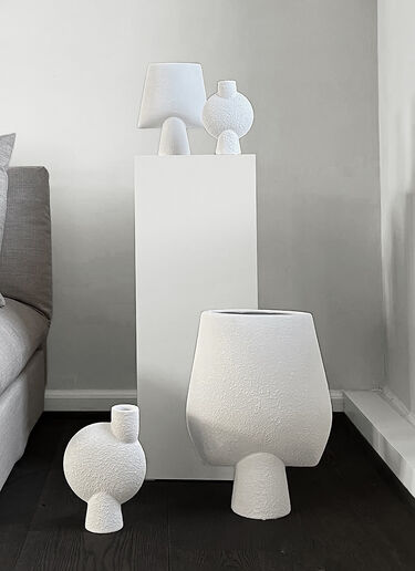 101 Copenhagen Sphere Square Big Vase White wps0670331