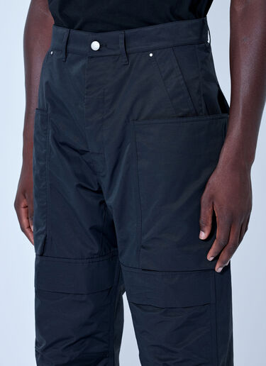 LN-CC® - Rick Owens: Stefan Cargo Pants - Black Rick Owens Stefan Cargo Pants Black ric0165043