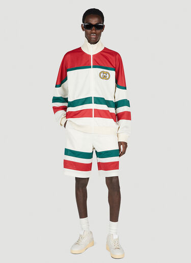 Gucci Block Stripe Track Jacket White guc0153001