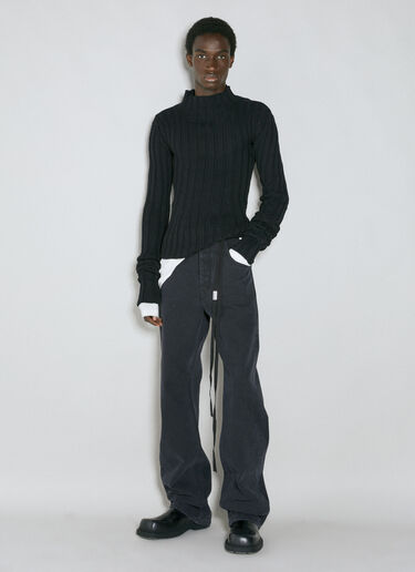 Ann Demeulemeester Roland Denim Jeans Black ann0154005