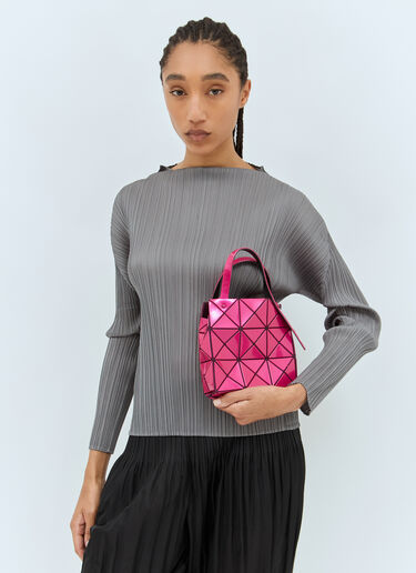Bao Bao Issey Miyake Carat Mini Handbag Pink bao0259007