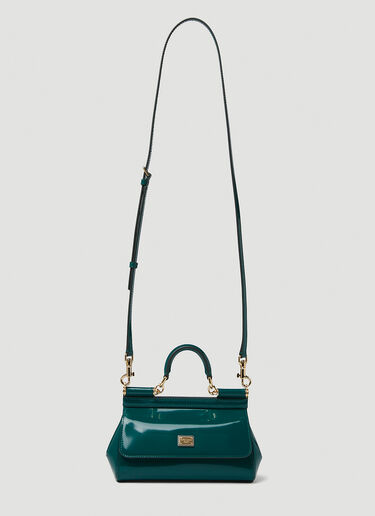 Dolce & Gabbana Sicily Small Shoulder Bag Green dol0249081