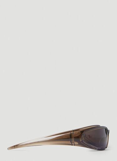 Balenciaga Reverse Xpander 太阳镜 棕色 bal0151084