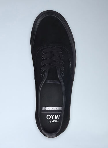 LN-CC® - Vans: OTW Authentic 44 x Neighborhood Sneakers - Black Vans OTW Authentic 44 x Neighborhood Sneakers Black van0166002