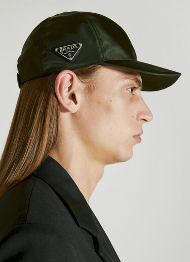 Prada Re-Nylon Baseball Cap Green pra0156019