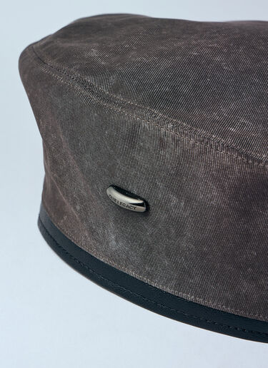 Our Legacy Wash Out Beret Brown our0360011