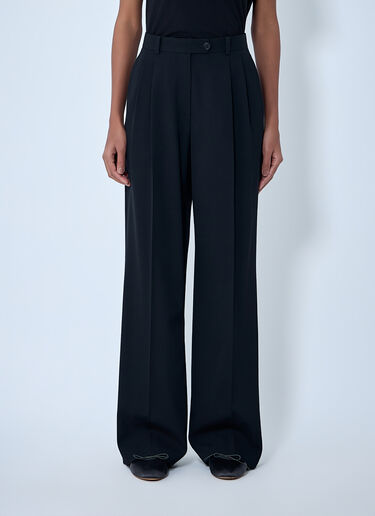 The Row Virgil Pants Black row0263009